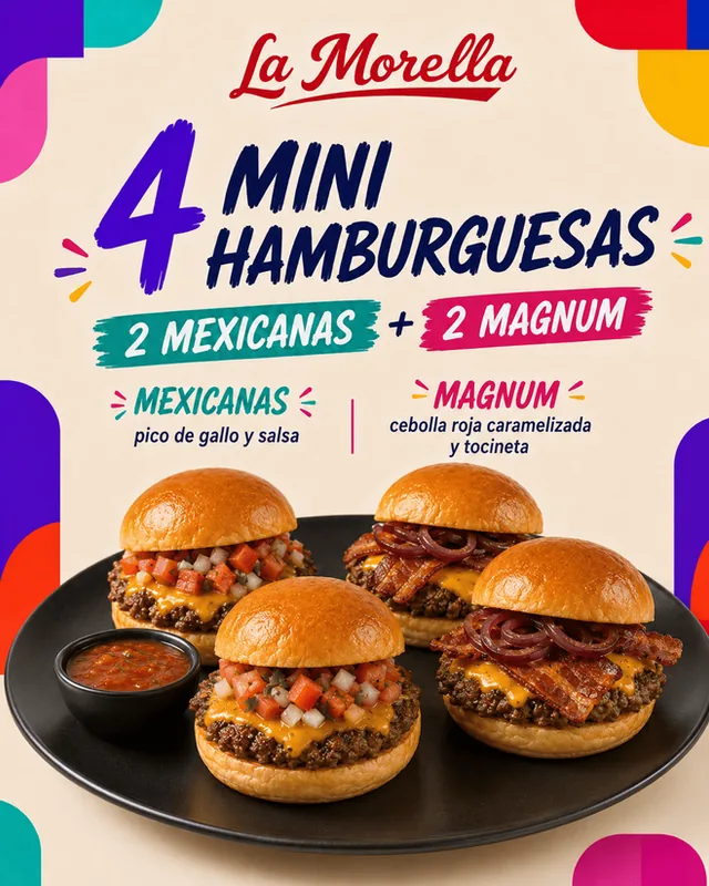 4 Mini Burgers